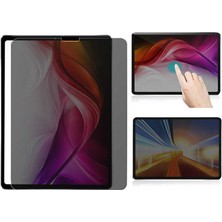 Fuchsia Apple iPad Air 10.9 2022 (5.nesil) Uyumlu Privacy Tablet Ekran Koruyucu Ekranı Gizler Temperli Cam