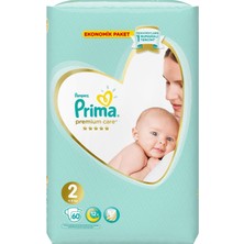 Prima Premium Care Bebek Bezi 2 Beden 60 Adet