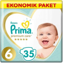 Prima Premium Care Bebek Bezi 6 Beden 35 Adet