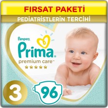 Prima Premium Care Bebek Bezi 3 Beden 96 Adet