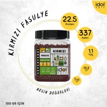 Idolagro Kırmızı Fasulye Superfoods Yüksek Protein + Antioksidan + Mineral, Iri Parlak Tane 950 gr