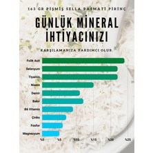 Idolagro Sella Basmati Pirinç Superfoods Parboiled, Yapışmaz Aromatik Extra Uzun Tane 1000 gr