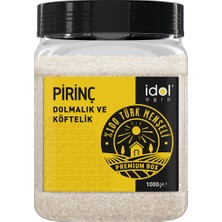 Idolagro Yerli Dolmalık Köftelik Pirinç Kırık Tane Premium Pet 1000 gr