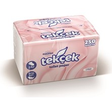 Rulopak Tekçek Tuvalet Kağıdı 2 Katlı 24 x 250 Yaprak