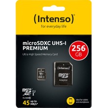 Intenso Evrentec  Intenso Micro Sd Card Uhs-I 256GB Sdxc