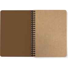 Astak Maradona Baskılı Ahşap Kapaklı Defter 15X20 cm DFT4540