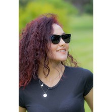 Lunox Astrid Siyah Kadın Güneş Gözlüğü ( Polarize )