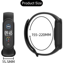 Furenfa Xiaomi Mi Band 5 ve 6 Akıllı Bileklik Kordonu Antialerjik Silikon