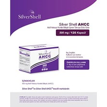 Silver Shell Aktif Heksoz Korele Bileşik (Ahcc) 500 Mg 120 Kapsul