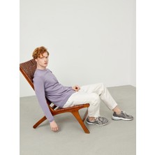 Xint Bisiklet Yaka %100 Pamuk Regular Fit Basic Kazak