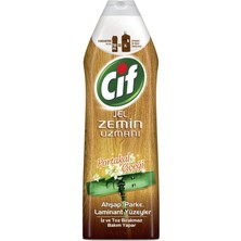 Cif Jel Zemin Uzmanı Yüzey Temizleyici Portakal Çiçeği Ahşap Parke Laminant Yüzeyler 750 ml X 16 Adet