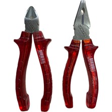 Izeltaş Kombine Pense 160 mm Kraft Izole 160 mm Yankeski Karft 2 Li Set