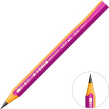 EKS Ticaret Bic Kids Evolution 919263 Üçgen Jumbo Başlangıç Kurşun Kalem Pembe 12'li Paket