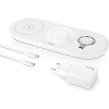 Ttec Smartcharger Air Iphone+Apple Watch+Airpods Kablosuz Hızlı Şarj Aleti ve Pd 20W Seyahat Şarj
