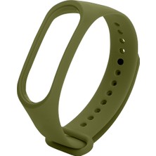 Hoffice Xiaomi Mi Band 3 ve Mi Band 4 Uyumlu Yüksek Kalite Silikon Kordon