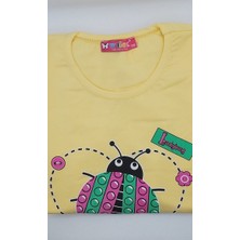 Walox Kız Çocuk Sarı T-Shirt