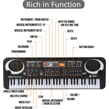 Kkmoon 61 Tuşlar Elektronik Organ USB Dijital Klavye Piyano (Yurt Dışından)