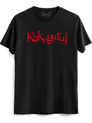Kakegurui Anime Siyah Tshirt