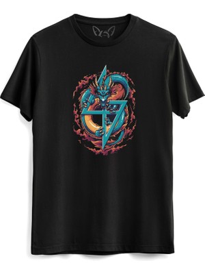 Kakegurui Anime Siyah Tshirt