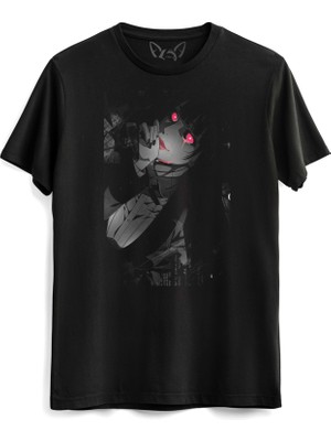 Kakegurui Anime Siyah Tshirt