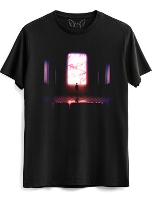 Monster Anime Siyah Tshirt