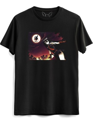 Akame Ga Kill Anime Siyah Tshirt