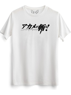 Akame Ga Kill Anime Beyaz Tshirt