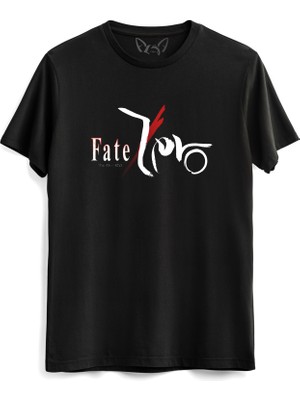 Fate /zero Anime Siyah Tshirt