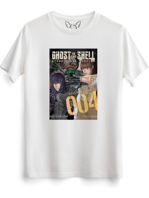 Ghost In The Shell Beyaz Tshirt