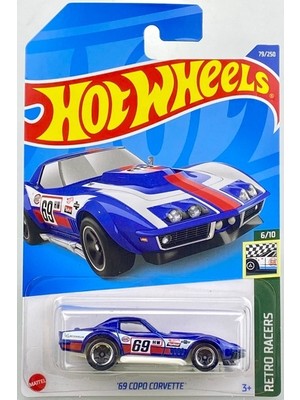 Hot Wheels Tekli Arabalar 69 Copo Corvette HCV10