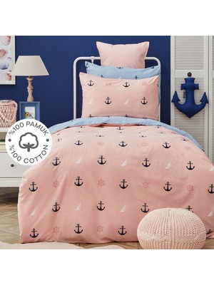 Nautica Home Kids Anchor %100 Pamuk Tek Kişilik Nevresim Takımı