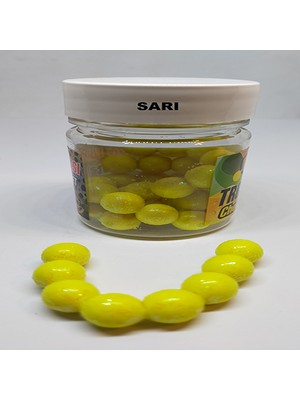 Sr Sazanrig Renat Carp Somon Yumurtası Yüzen Alabalık Yemi Peynir Kokulu Simli  40 Adet