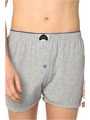 Gümüş Erkek Havlu Bel Pamuklu Boxer 4020 - 6 Adet