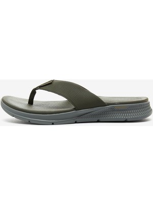 Skechers GO CONSİSTENT SANDAL-SYNTHWAV Erkek Yeşil Parmak Arası Terlik - 229035 OLV