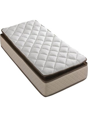 Coronel Yatak 80X130X20 cm Kelebek Pedli Ortopedik Herkül Paslanmaz Çelik Yaylı Bebek Yatak