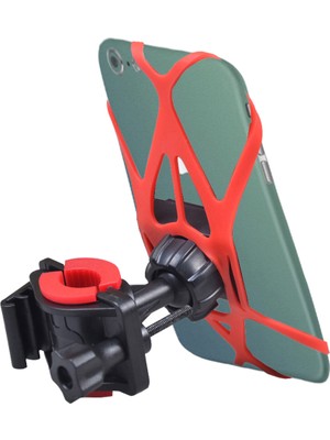 Powertec Vespa - Piaggio Uyumlu Ayna Bağlantılı Telefon Tutucu