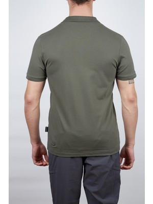 Alpinist Stratus Erkek Polo T-Shirt Haki