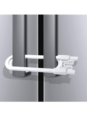 Pro İthalat Çocuk Koruma Kilidi - Slide Dolap Çekmece Kilidi Sürgülü Kilit