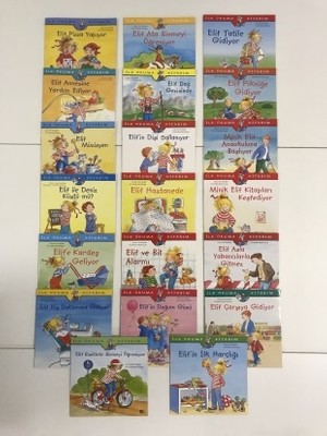 Elif Serisi Set 2:Elif Pizza Yapıyor - Elif Annesine Yardım Ediyor - Elif Müzisyen - Elif İle Deniz Küstü Mü? - Elife Kardeş Geliyor - Elif Diş Doktoruna Gidiyor - Liane Schneider - 20'li