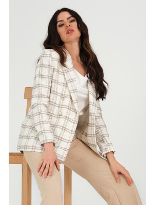 Shahiqa Tüvit Kumaş Ceket