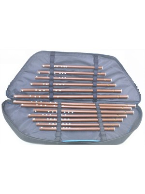 Engür DKK400-14EN Ney-Kaval Çantası Sert Sünger 14 Lü