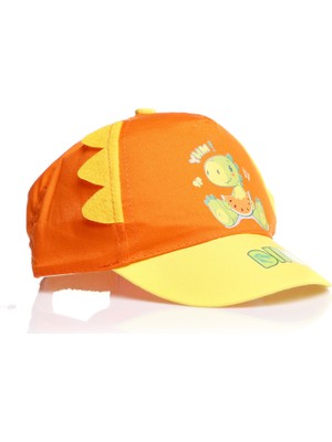Kitti Yaz Erkek Bebek Şapkası Sevimli Dino
