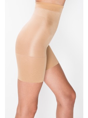 Penti Kadın Shaper Short Korse Konforlu Şıklık Sunan Yüksek Bel Korse Yeni Ten Renk