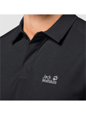 Jack Wolfskin Pack & Go Erkek Polo T-shirt 1808541-6000