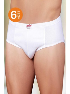 Seboteks Şahinler Erkek 6'lı Penye Külot Slip 009