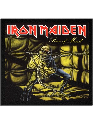 Beam Iron Maiden Piece Of Mind Albüm Arma Peç Patch Yama