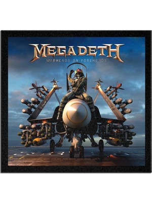 Beam Megadeth Warheads On Foreheads Albüm Arma Peç Patch Yama