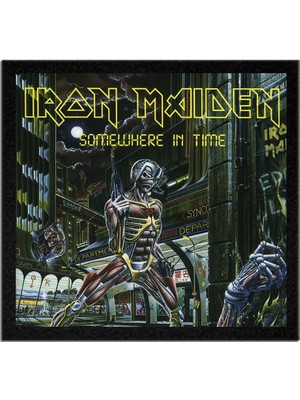 Beam Iron Maiden Somewhere In Time Albüm Arma Peç Patch Yama
