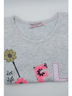Walox Flower Kız Çocuk T-Shirt