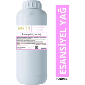 Japon Kiraz Çiçeği Esansiyel Uçucu Yağ, Konsantre Esans, Oda Kokusu 1000 ml